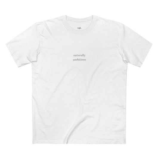 n/a brand tee; black & white