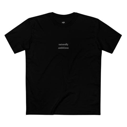 n/a brand tee; black & white